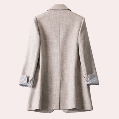 Dames Blazer Lange Mouw Casual Stijl