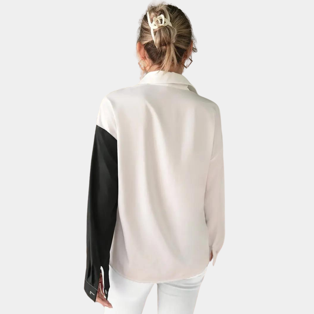 Vrouwelijke Bloes Bloemenprint Elegant en Stijlvol
