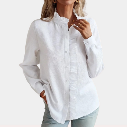 Dames Overhemd Elegante Klassieke Stijl - StudioMarella