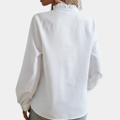 Dames Overhemd Elegante Klassieke Stijl