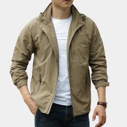 Waterbestendige Herenjas Lichtgewicht Casual Stijl