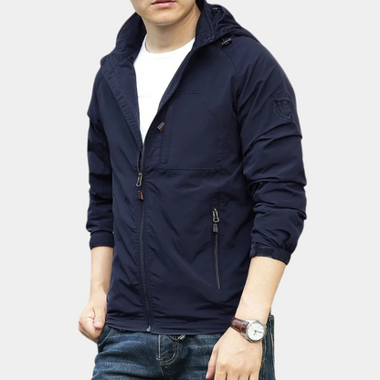 Waterbestendige Herenjas Lichtgewicht Casual Stijl
