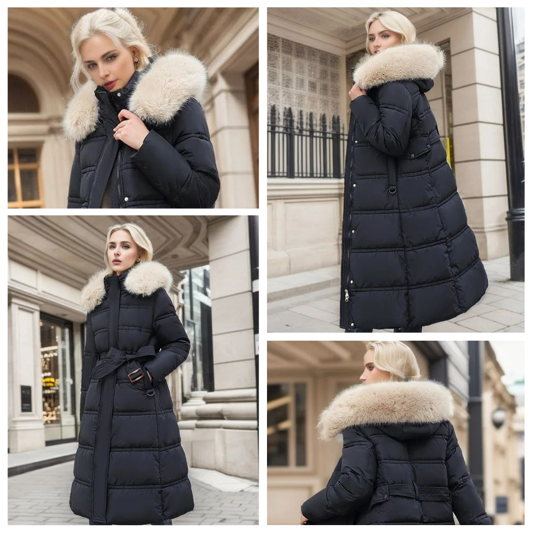 Dames Winterjas Warm en Elegant Luxe Model