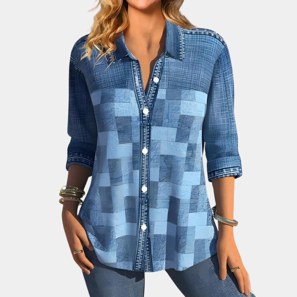 Dames Blouse Elegante Vrouwelijke Zomer Top - StudioMarella