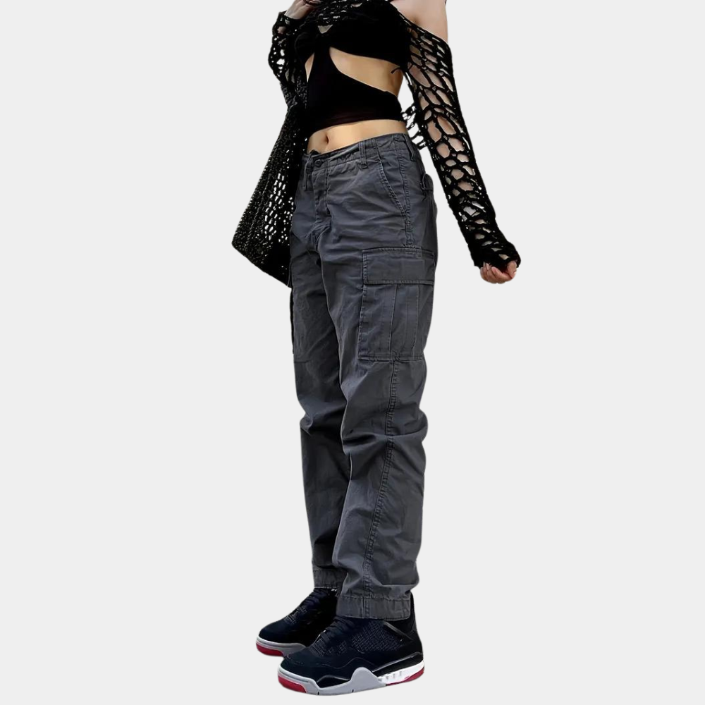 Dames Cargo Broek Losse Zomerbroek Comfortabel