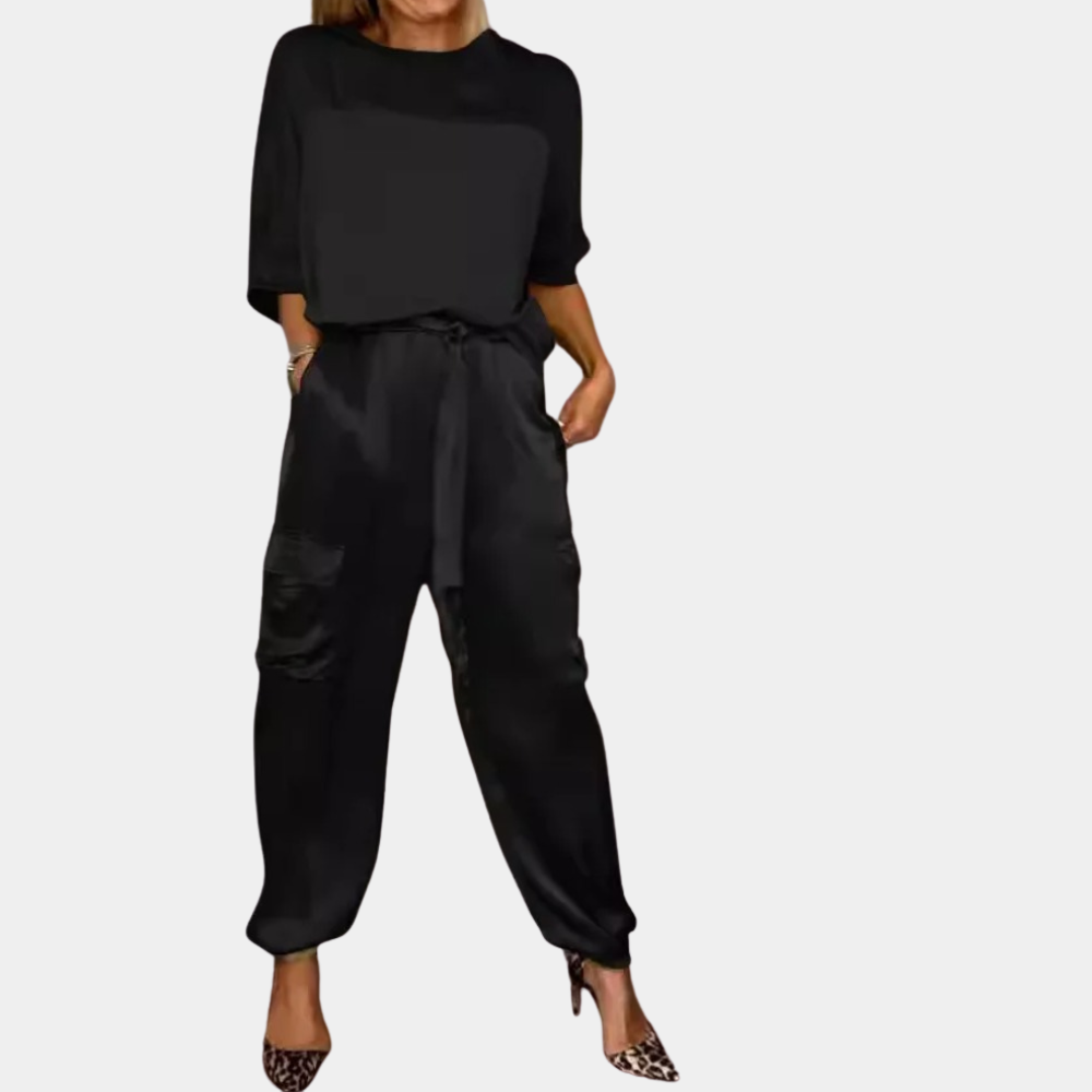 Luxe Satijnen Pyjama Set voor Dames