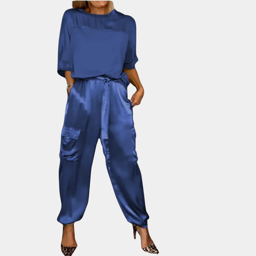Luxe Satijnen Pyjama Set voor Dames
