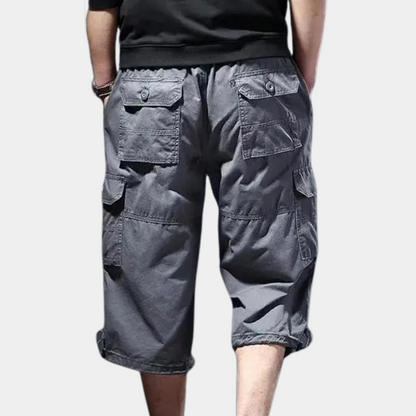 Heren Cargo Broek Comfortabel en Stijlvol → Heren Cargo Broek Zwart Comfortabele Stijl