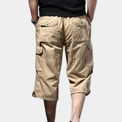 Heren Cargo Broek Comfortabel en Stijlvol → Heren Cargo Broek Zwart Comfortabele Stijl