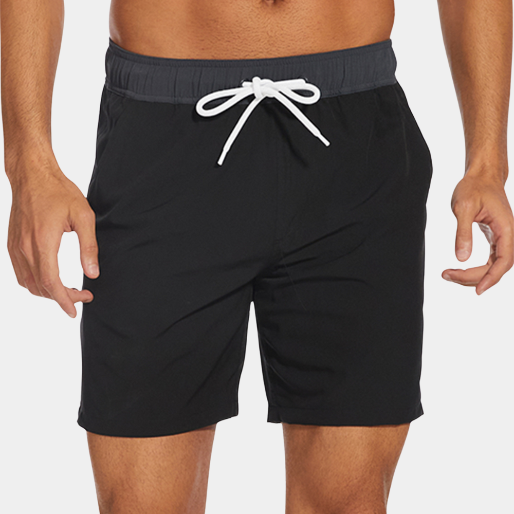 Herense shorts voor mannen zwart zomer
