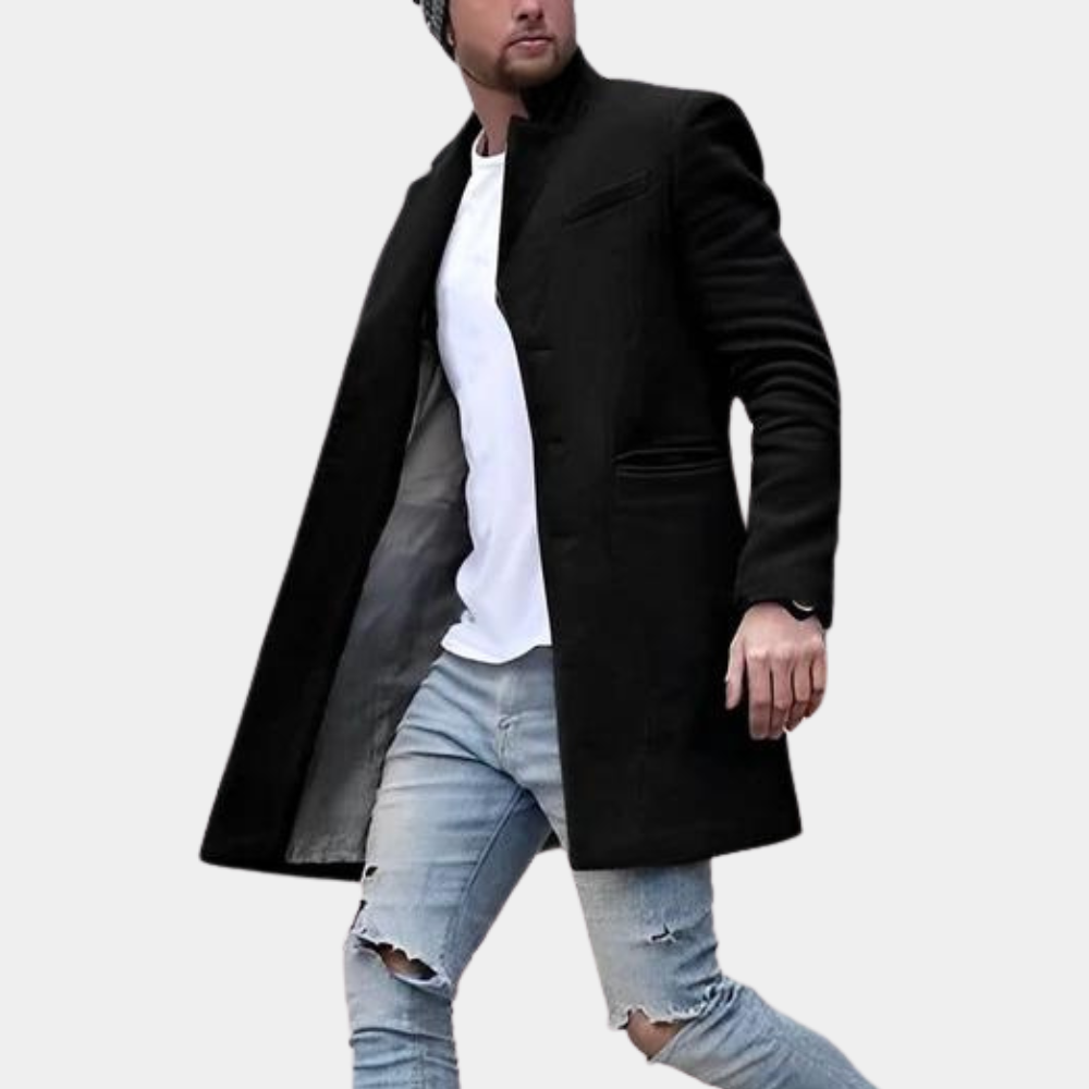Heren Leren Jas Waterdicht Casual Stijl - StudioMarella