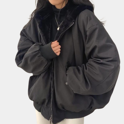 Dames Winterjas Warm en Oversized Losse Fit