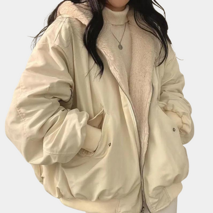 Dames Winterjas Warm en Oversized Losse Fit