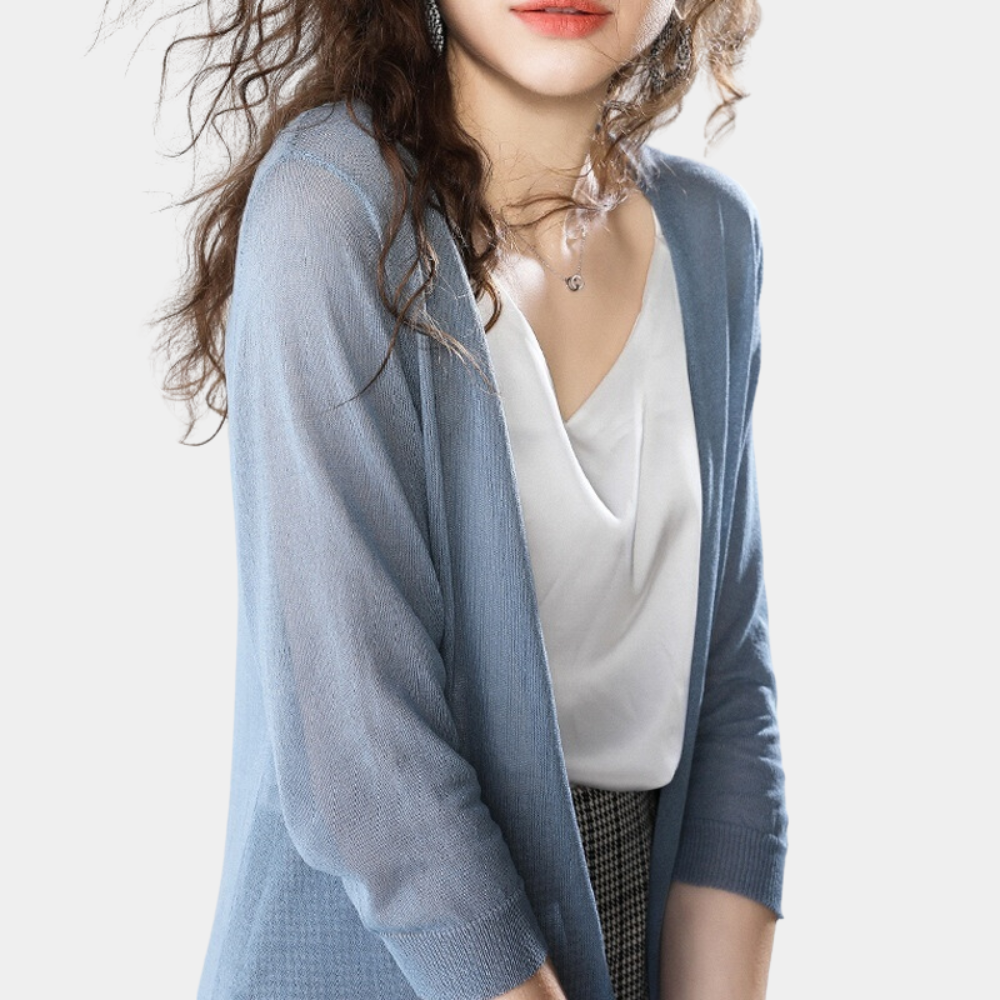Damesvest Zomer Lichtgewicht Elegant Jurkmodel - StudioMarella