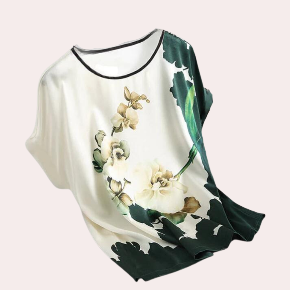Dames Top Satijn Kort Elegant Rood