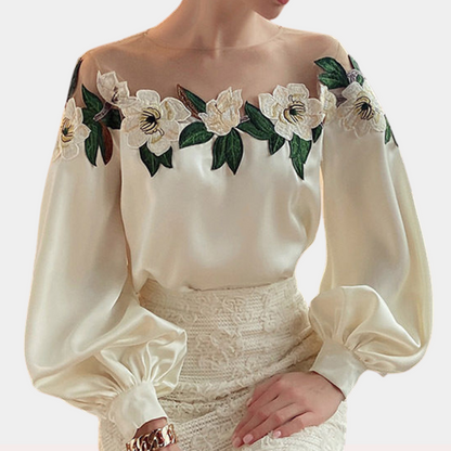 Vrouwelijke Off-Shoulder Blouse voor Dames Jurk Model - StudioMarella
