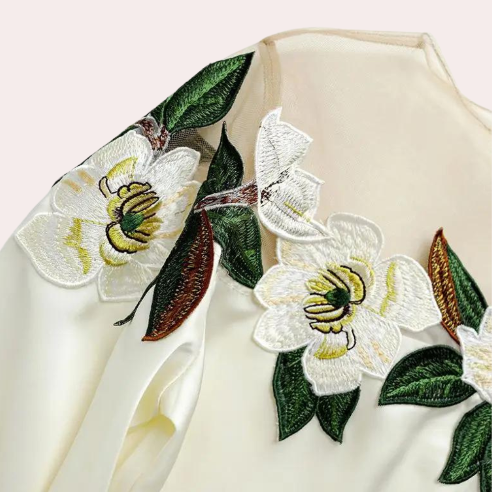 Vrouwelijke Off-Shoulder Blouse voor Dames Jurk Model