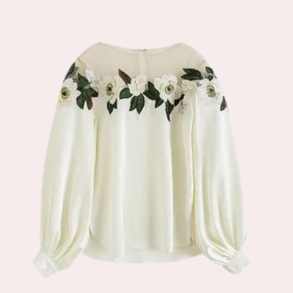 Vrouwelijke Off-Shoulder Blouse voor Dames Jurk Model