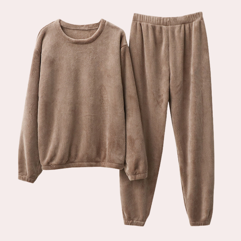 Zachte Pyjamaset voor Dames Warm en Comfortabel - StudioMarella