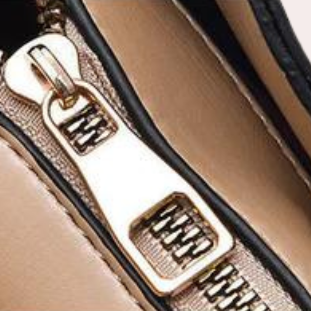 Schoudertasje Khaki met Reguleerbare Band en Stijlvolle Details