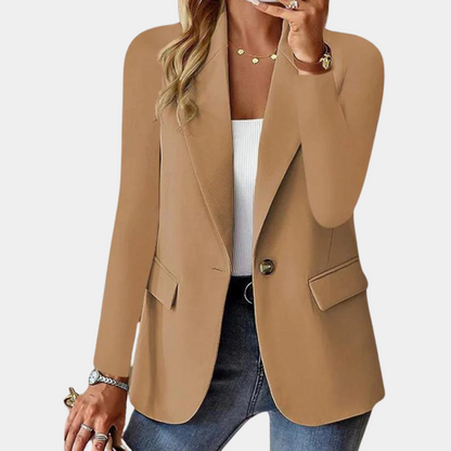 Dames Blazer Elegant Geschikt voor Werk en Avond