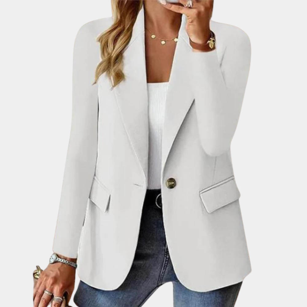 Dames Blazer Elegant Geschikt voor Werk en Avond