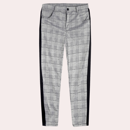 Geruite Herenbroek Slim Fit Stijlvol
