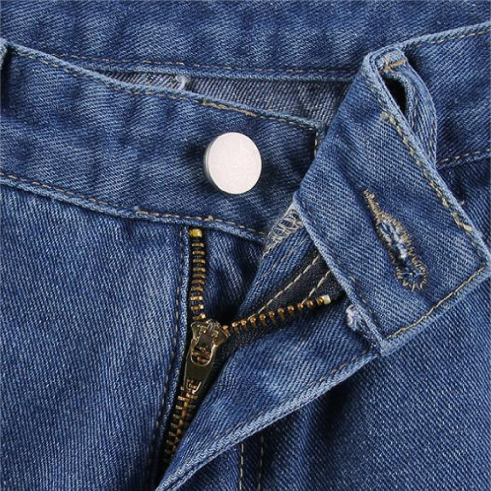 Dames Jeans Wide Leg Zomer Broek Comfortabel