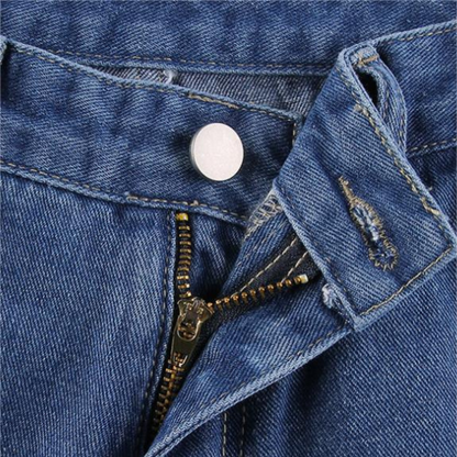 Dames Jeans Wide Leg Zomer Broek Comfortabel