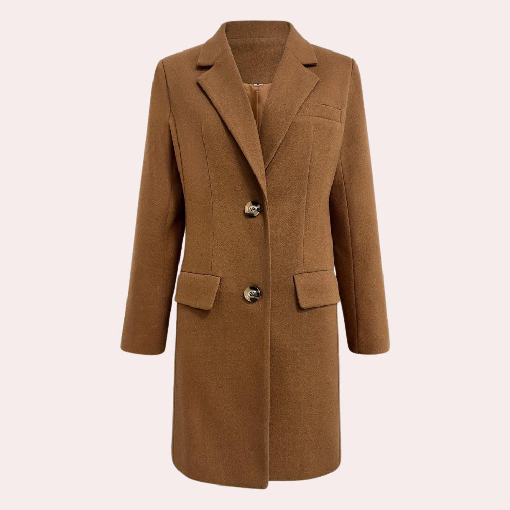 Dames Trenchcoat Kort Waterdicht Modern