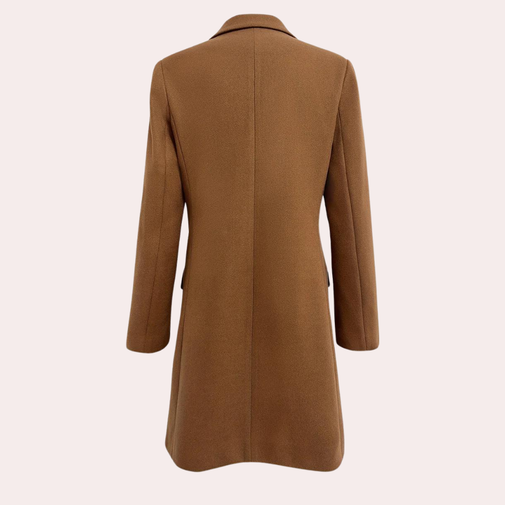 Dames Trenchcoat Kort Waterdicht Modern