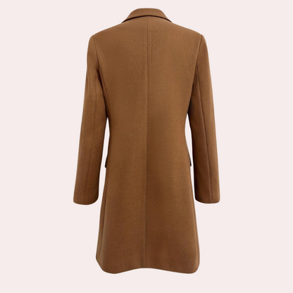 Dames Trenchcoat Kort Waterdicht Modern