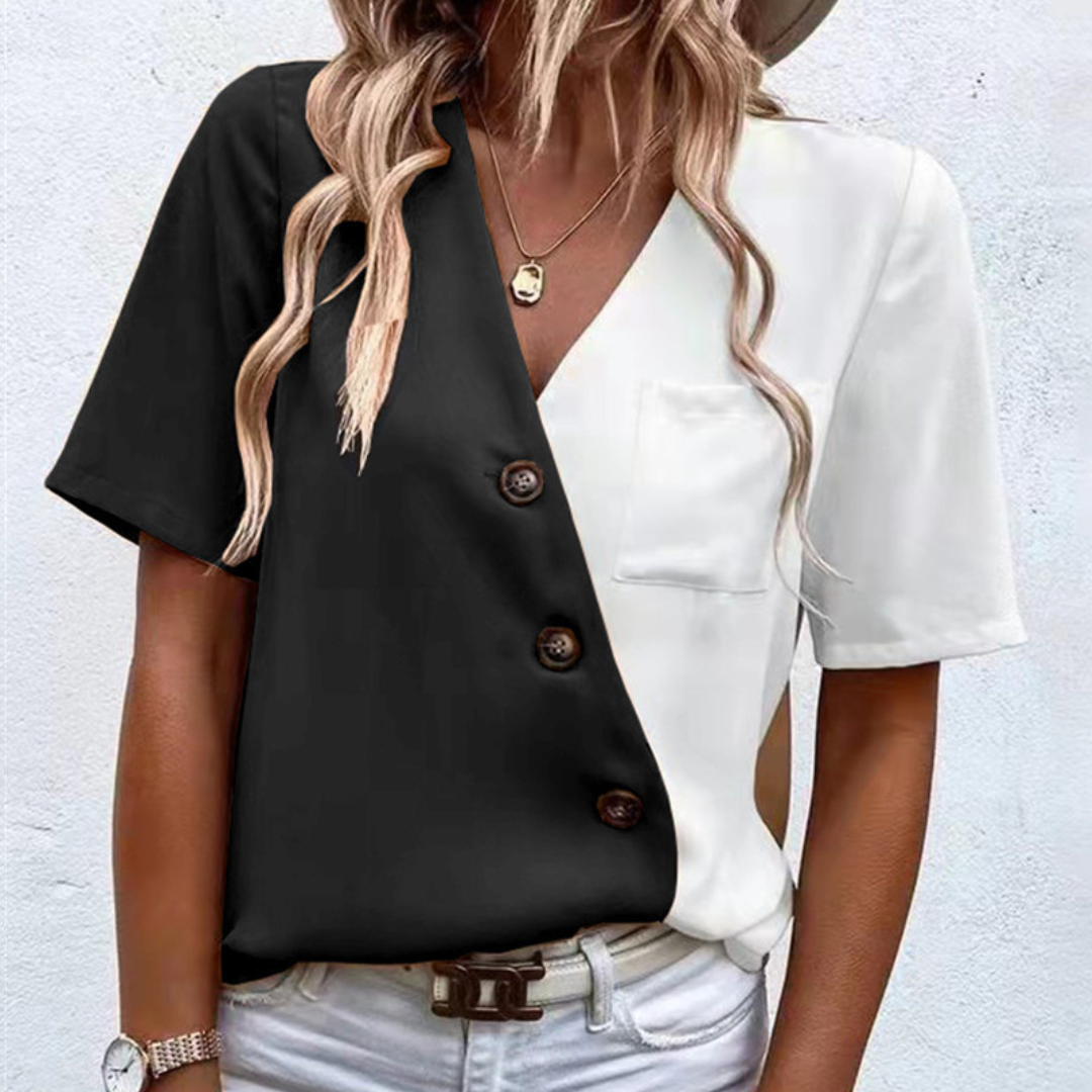 Dames Blouse Kleurrijk Vrouwelijk Design