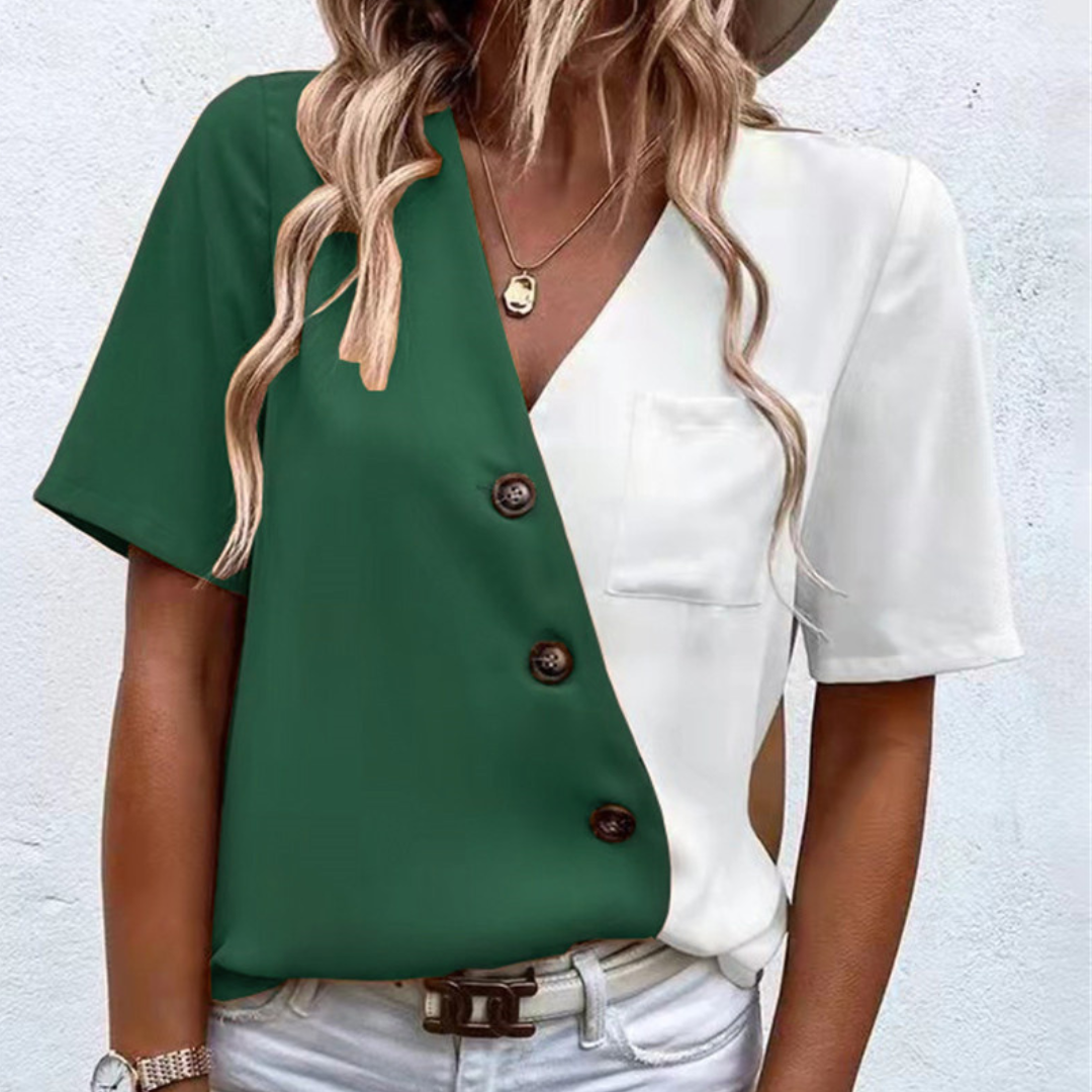 Dames Blouse Kleurrijk Vrouwelijk Design