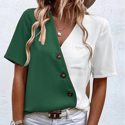 Dames Blouse Kleurrijk Vrouwelijk Design