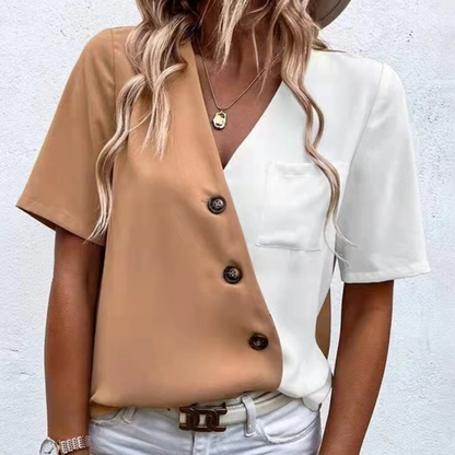 Dames Blouse Kleurrijk Vrouwelijk Design