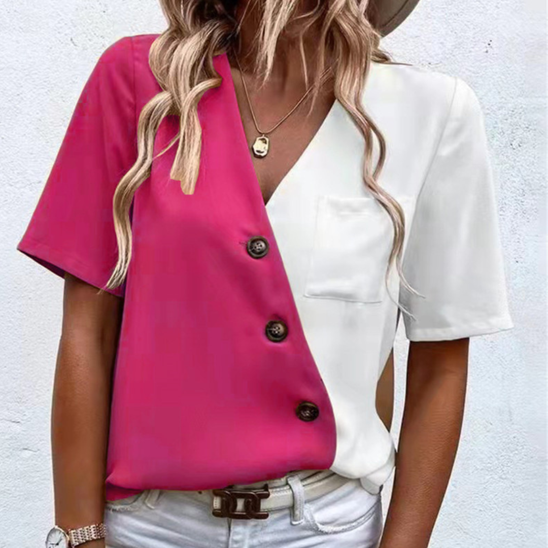 Dames Blouse Kleurrijk Vrouwelijk Design
