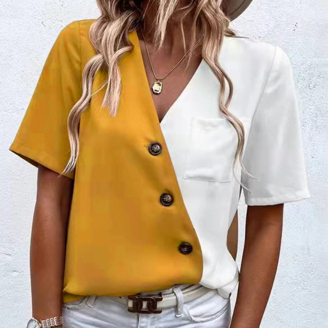 Dames Blouse Kleurrijk Vrouwelijk Design