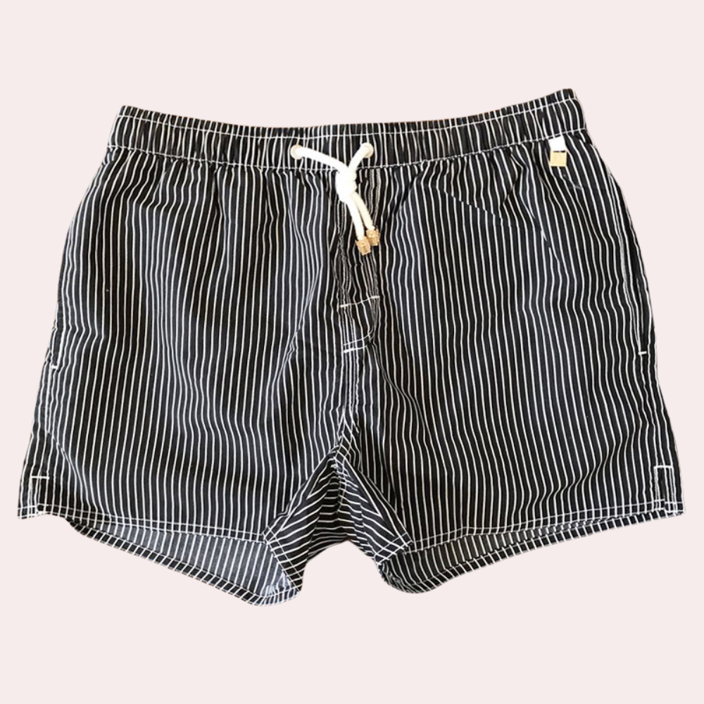 Heren Zwemshort Comfortabel Gestreept Badshort