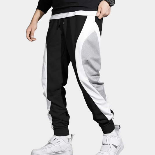 Heren Joggingbroek Comfortabel met Streepontwerp Zacht Stof - StudioMarella