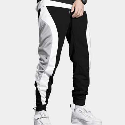 Heren Joggingbroek Comfortabel met Streepontwerp Zacht Stof