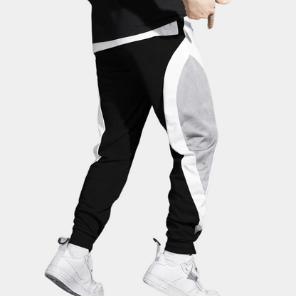 Heren Joggingbroek Comfortabel met Streepontwerp Zacht Stof