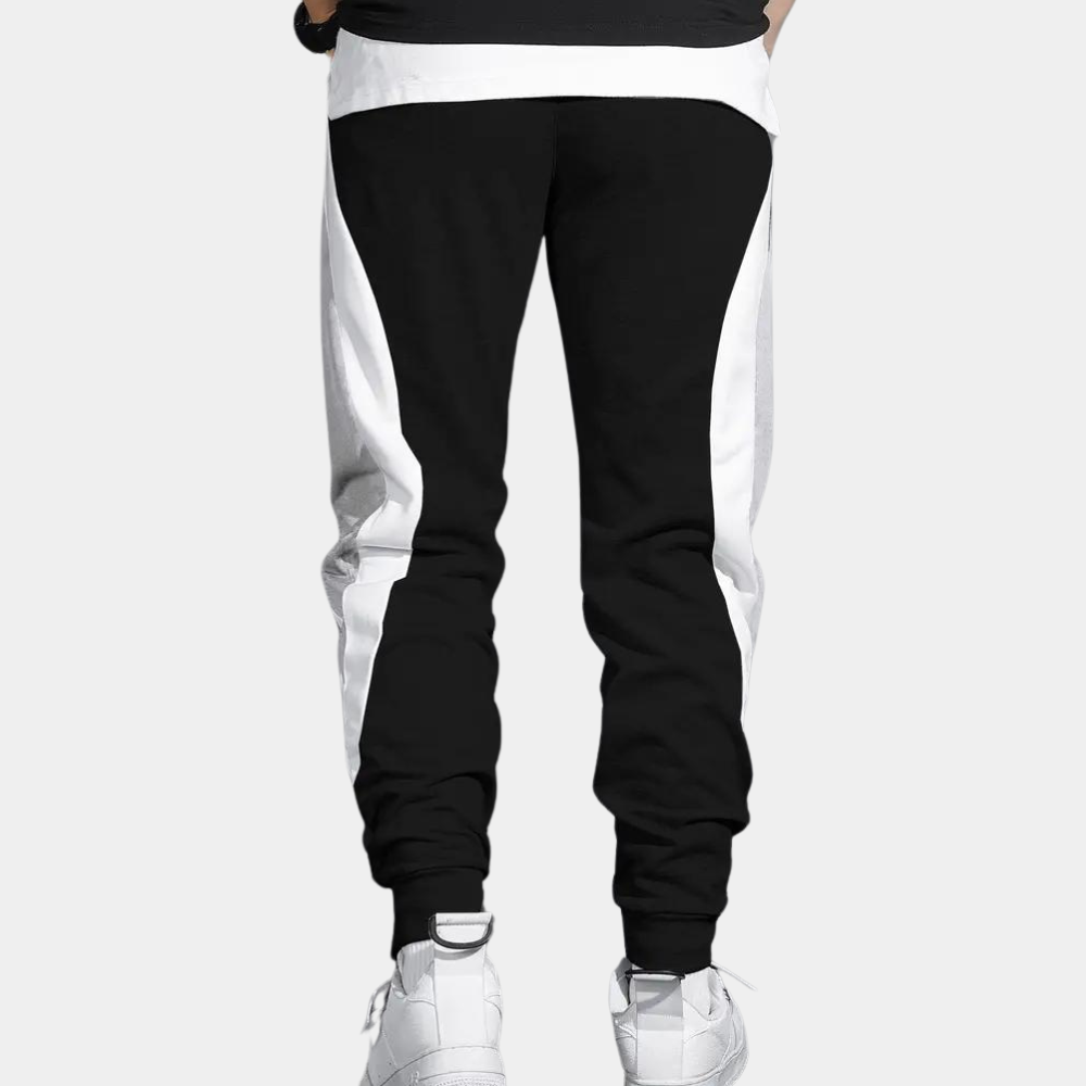 Heren Joggingbroek Comfortabel met Streepontwerp Zacht Stof
