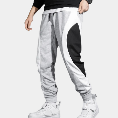 Heren Joggingbroek Comfortabel met Streepontwerp Zacht Stof