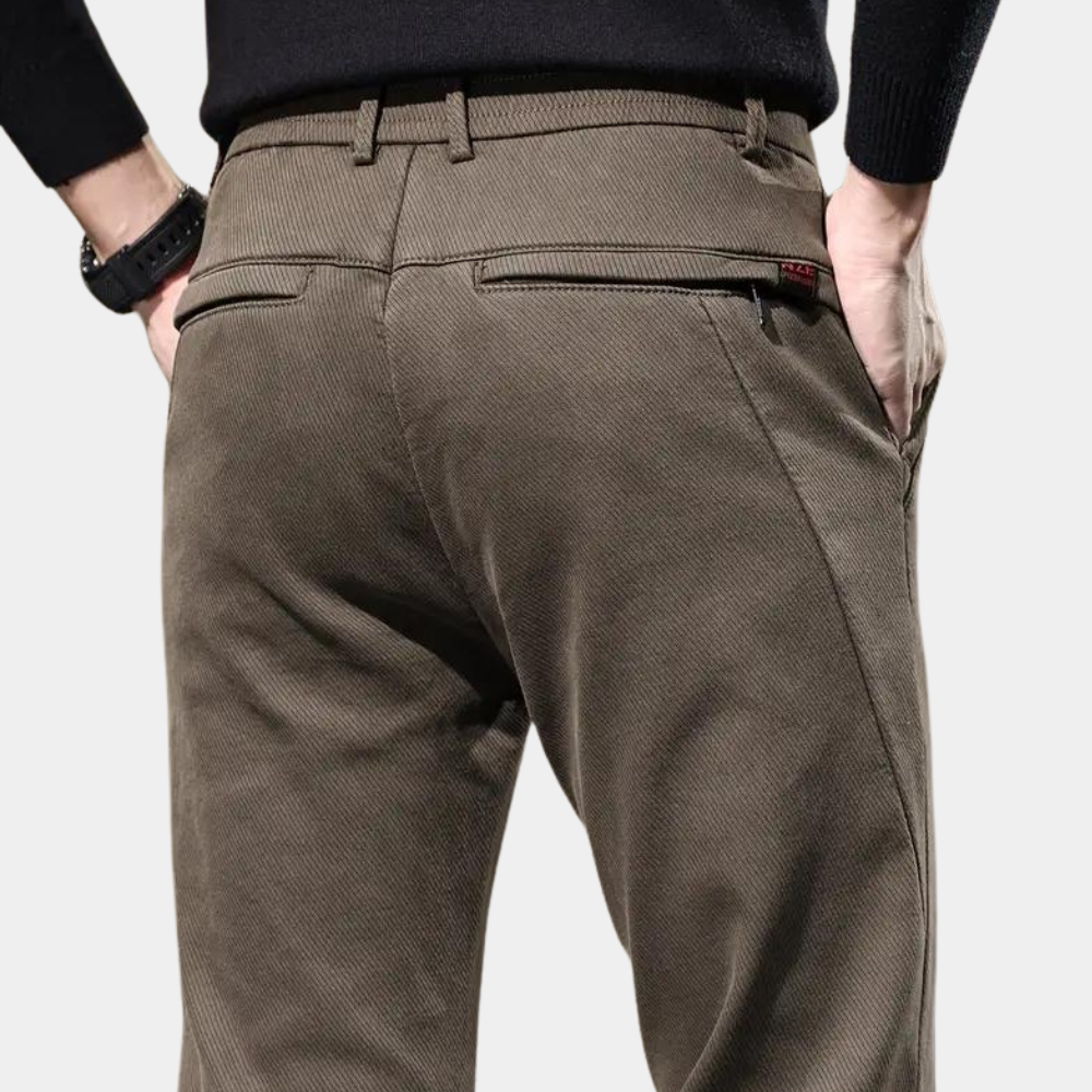 Heren Broek Elastic Comfortabele Casual Stijl