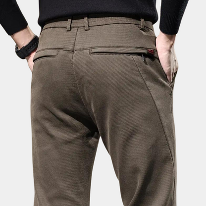 Heren Broek Elastic Comfortabele Casual Stijl