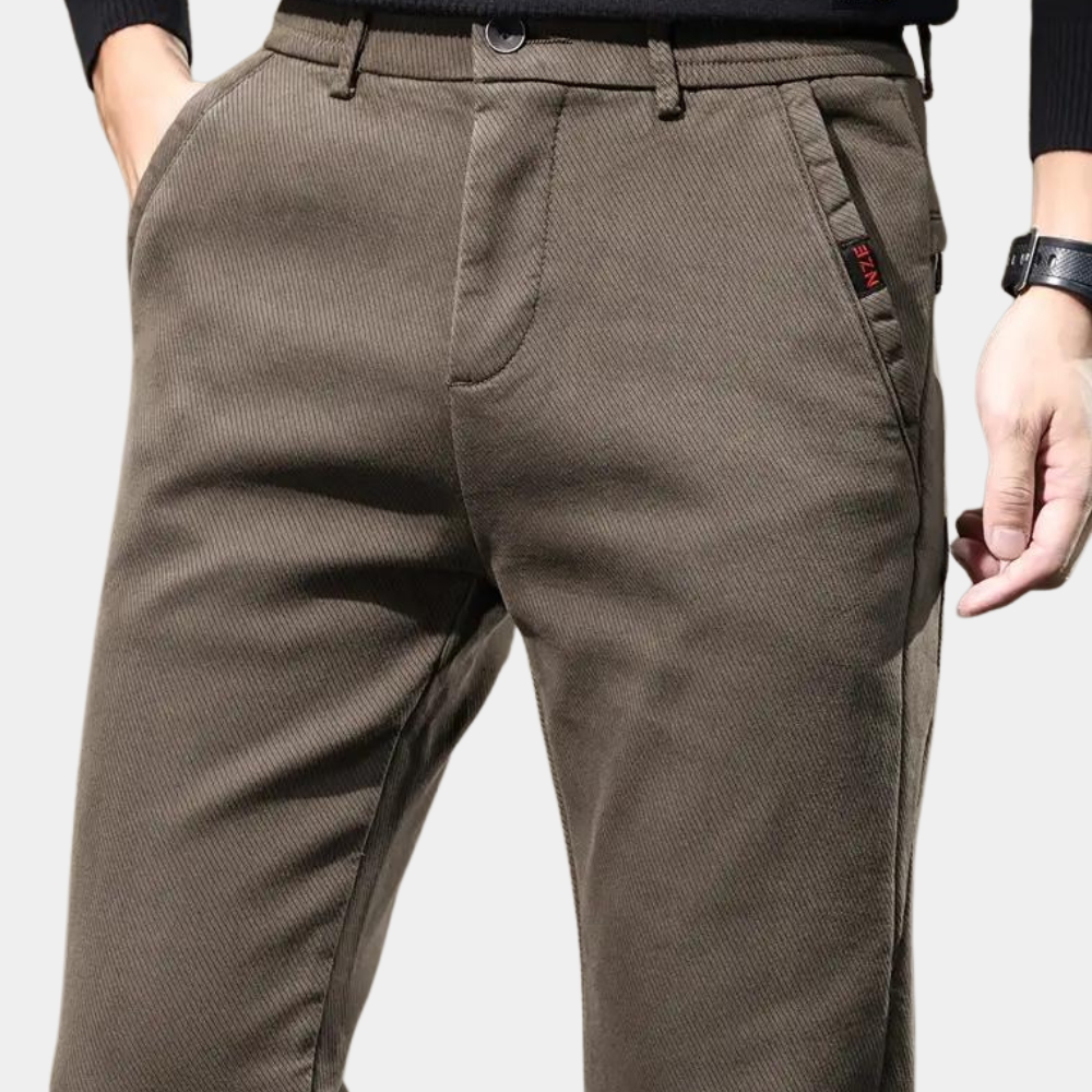 Heren Broek Elastic Comfortabele Casual Stijl