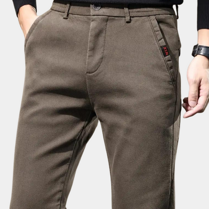 Heren Broek Elastic Comfortabele Casual Stijl