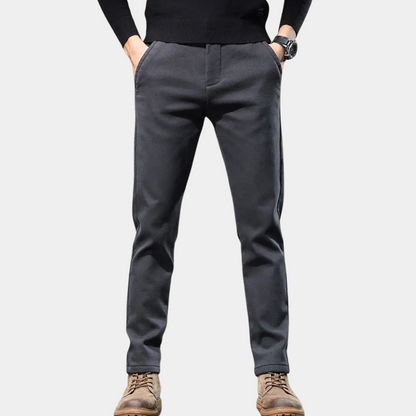Heren Broek Elastic Comfortabele Casual Stijl