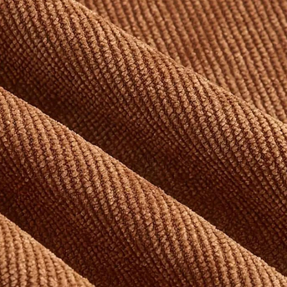 Wijde Broek voor Vrouw High Waist Ribfluweel Zacht en Comfortabel
